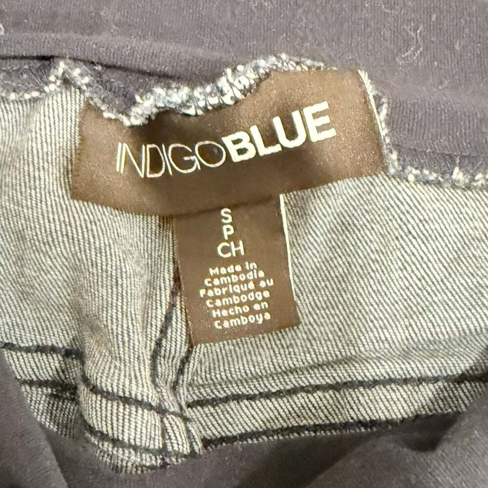 Lot of 2 Indigo Blue Full Panel Maternity Jeans Size Small - Picture 3 of 8